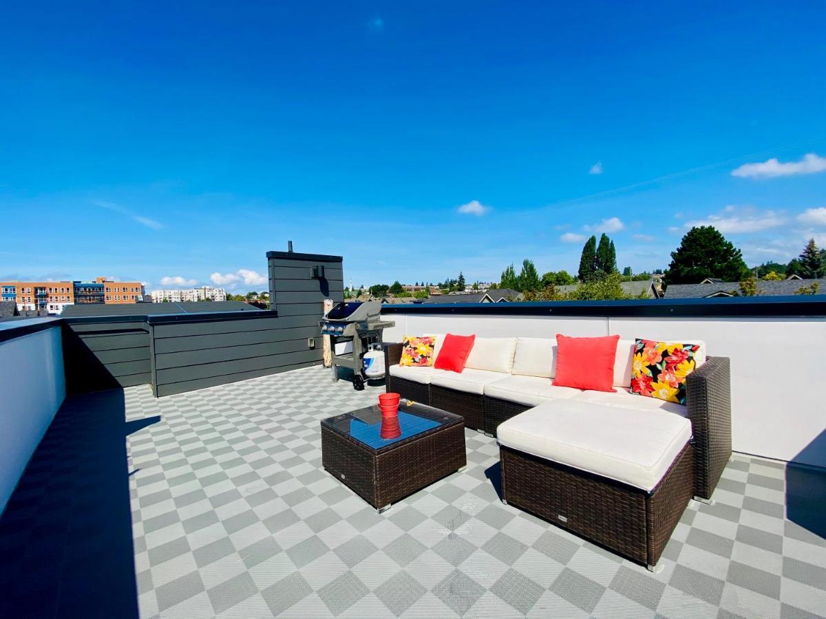 Modern Ballard Townhouse - 92 Walkscore & Rooftop! Seattle Luaran gambar